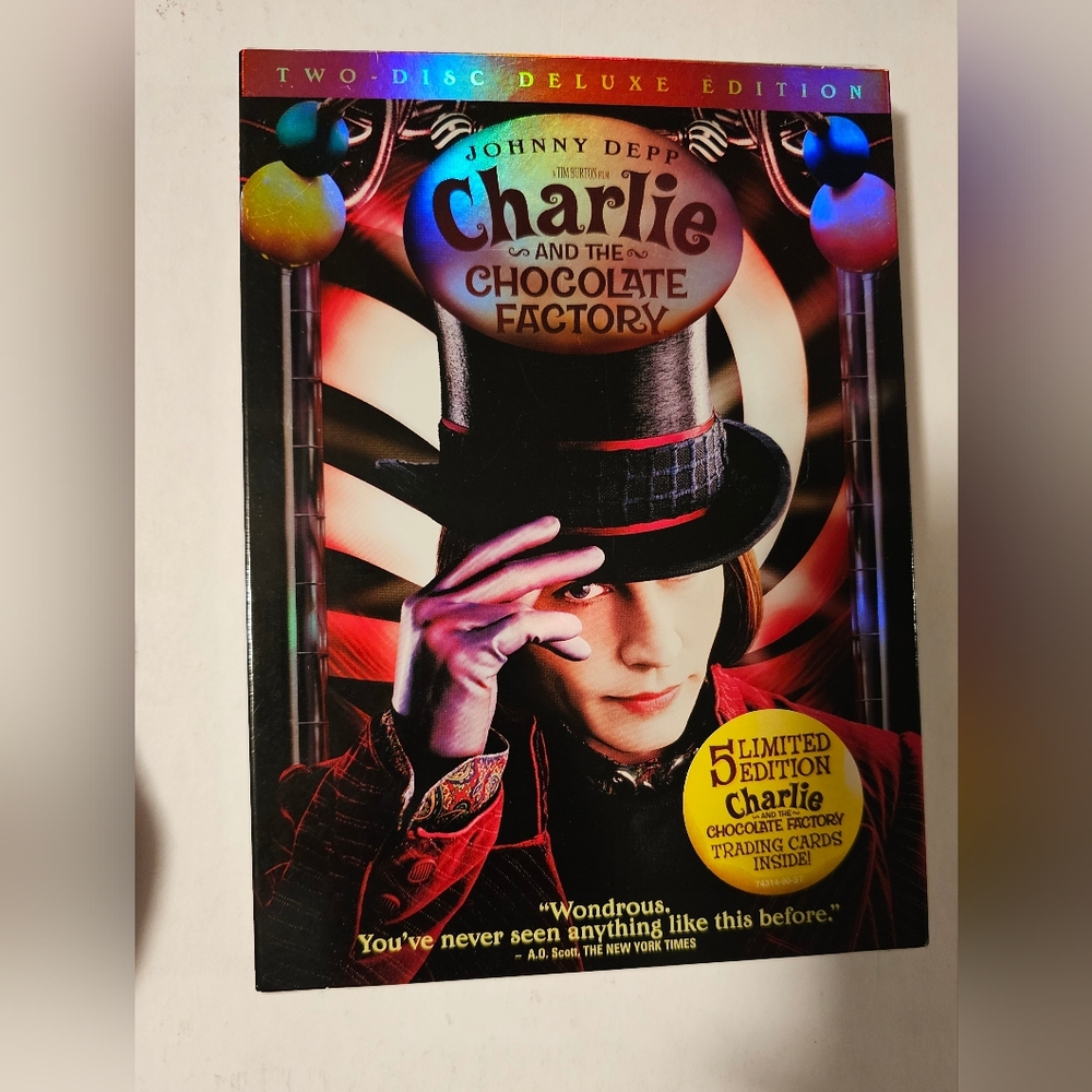 Charlie and the Chocolate Factory DVD